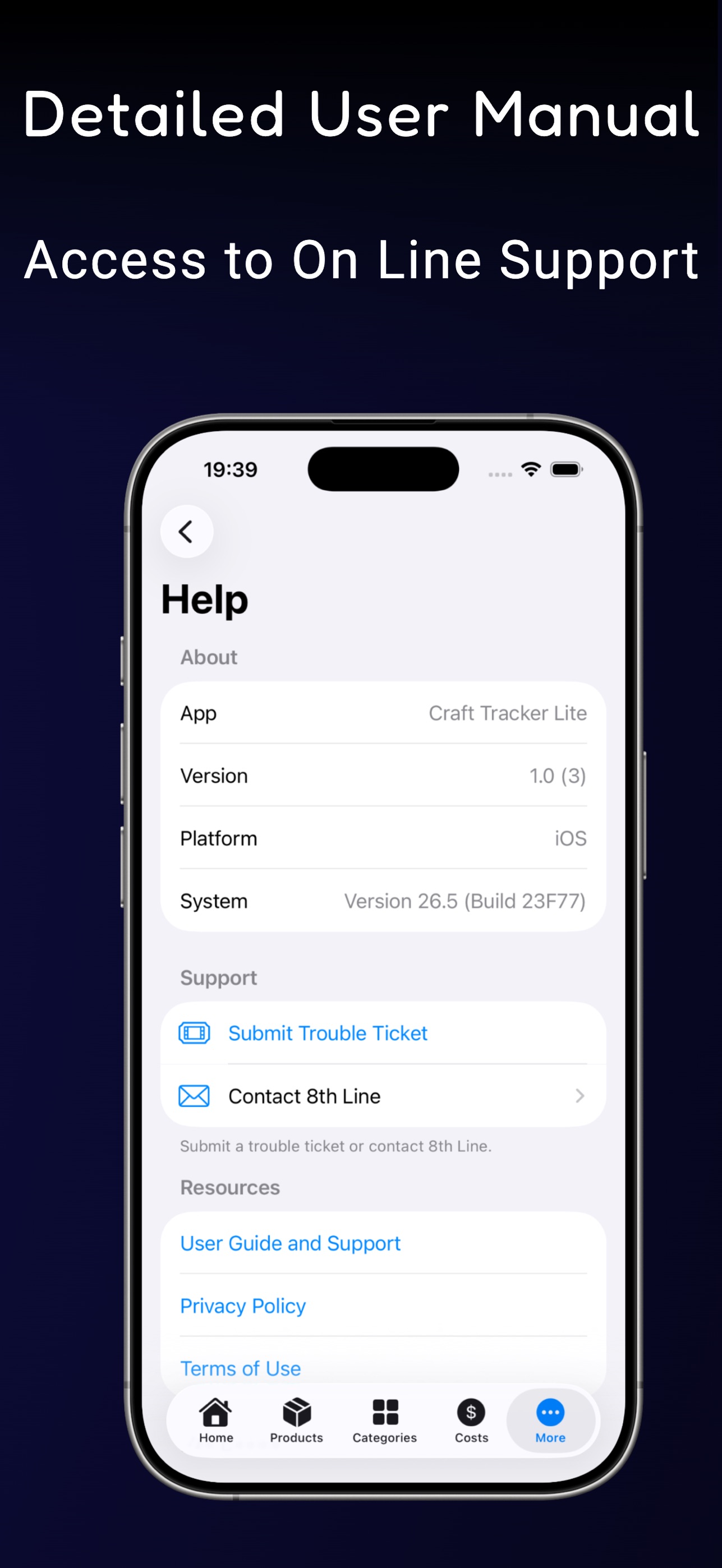 Screenshot 6 of Crafts Tracker Lite