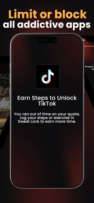 Push Up App Blocker Sweat Lock screenshot 3