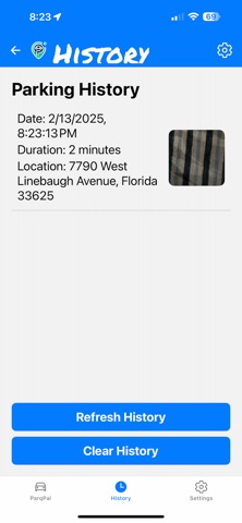 ParqPal: Parking Saver iPhone screenshot