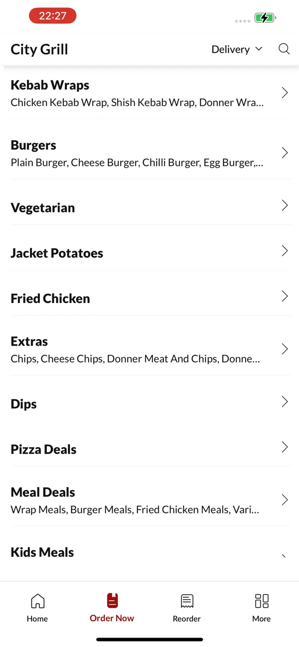 Screenshot #3 pour City Grill