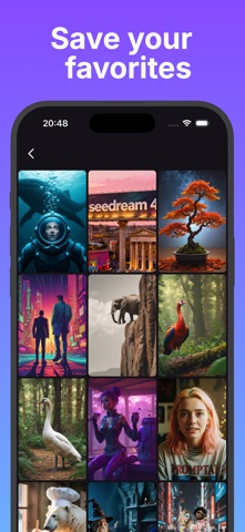 Prompt AI Art Generator iPhone screenshot