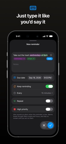 Timely - Reminders That Pester Screenshot 2 of 5