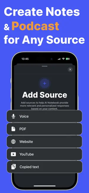 Notera: AI Note Taker, Summary screenshot 2