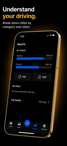 MileTrack by Plenitudo screenshot