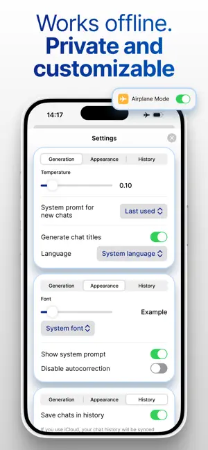Local Chat: Private AI Chatbot screenshot 4