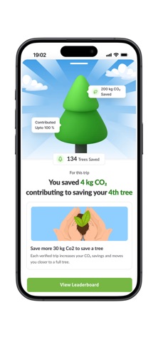 TravelRite: Greener Commutes iPhone screenshot