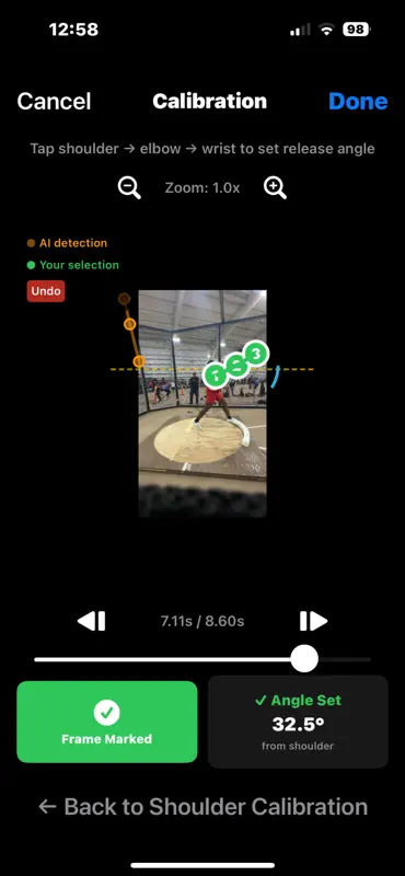 Shot Put Analyzer screenshot 8 of 10
