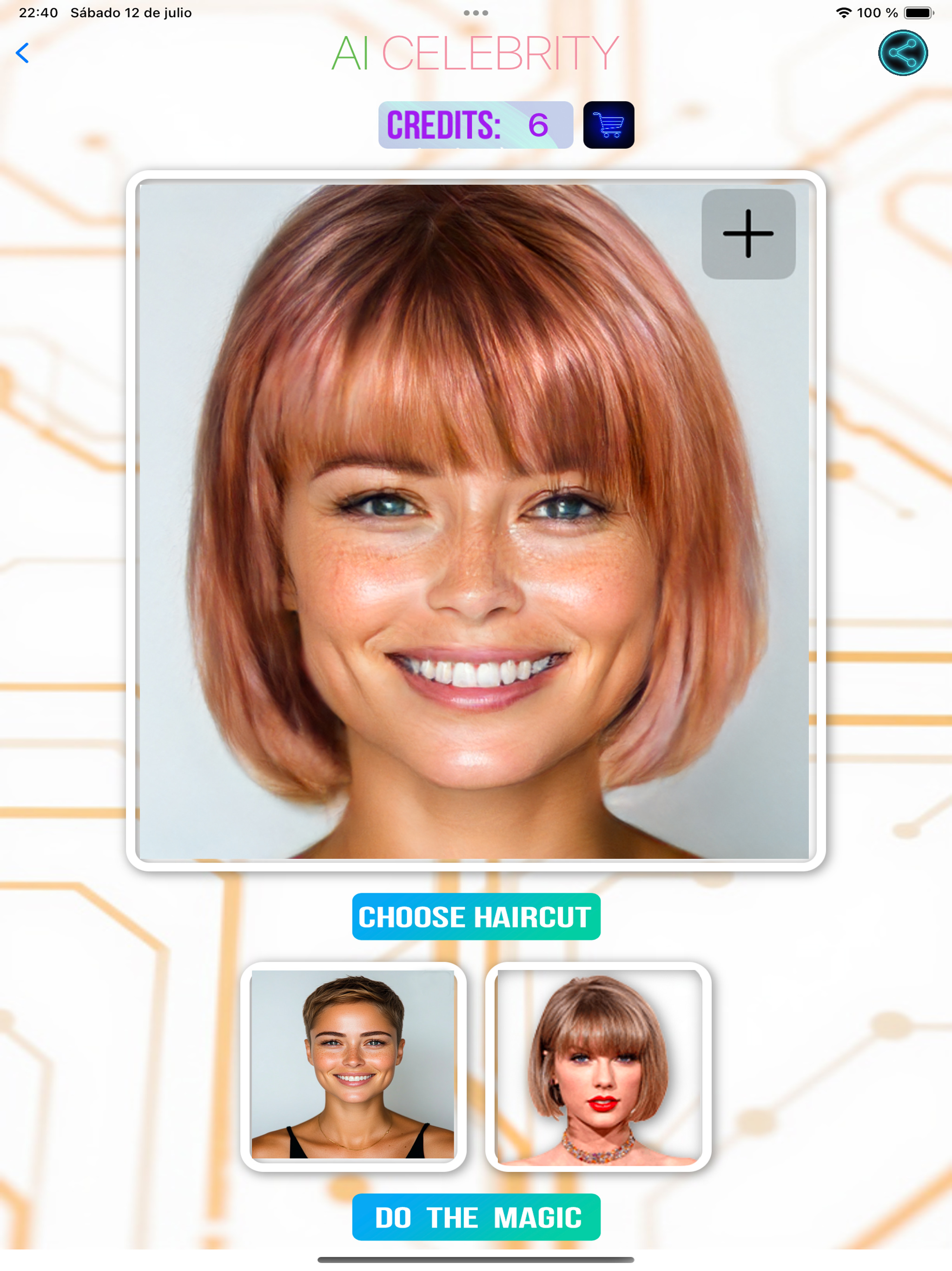 Try On Celebrity Hairstyles AI