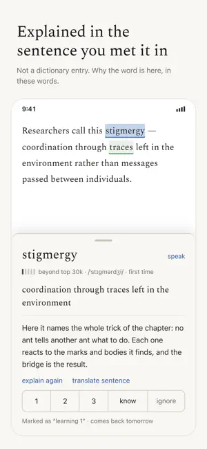 BuRead: read and keep words screenshot 2