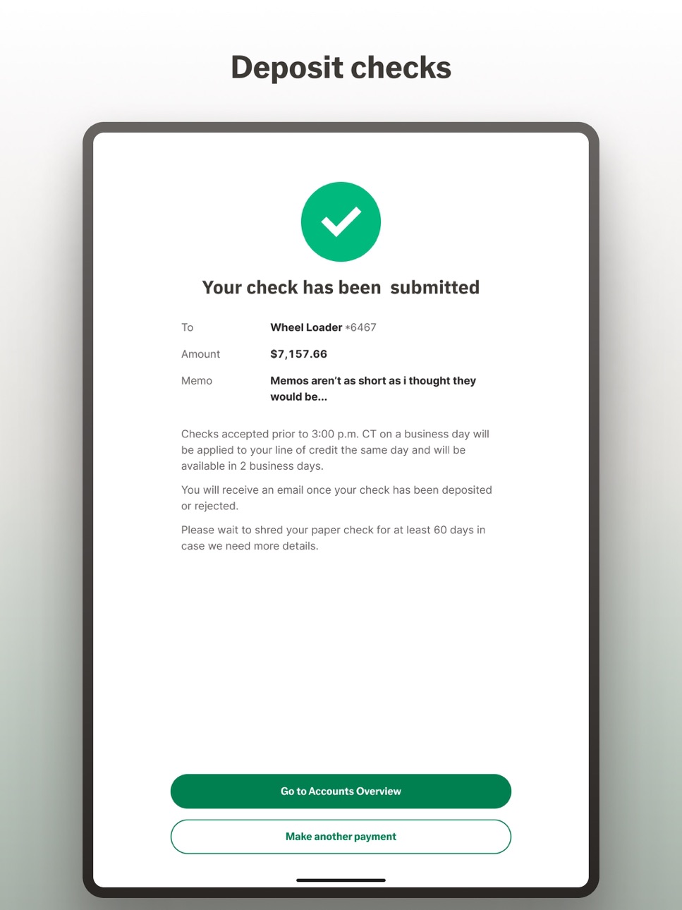 iPad screenshot