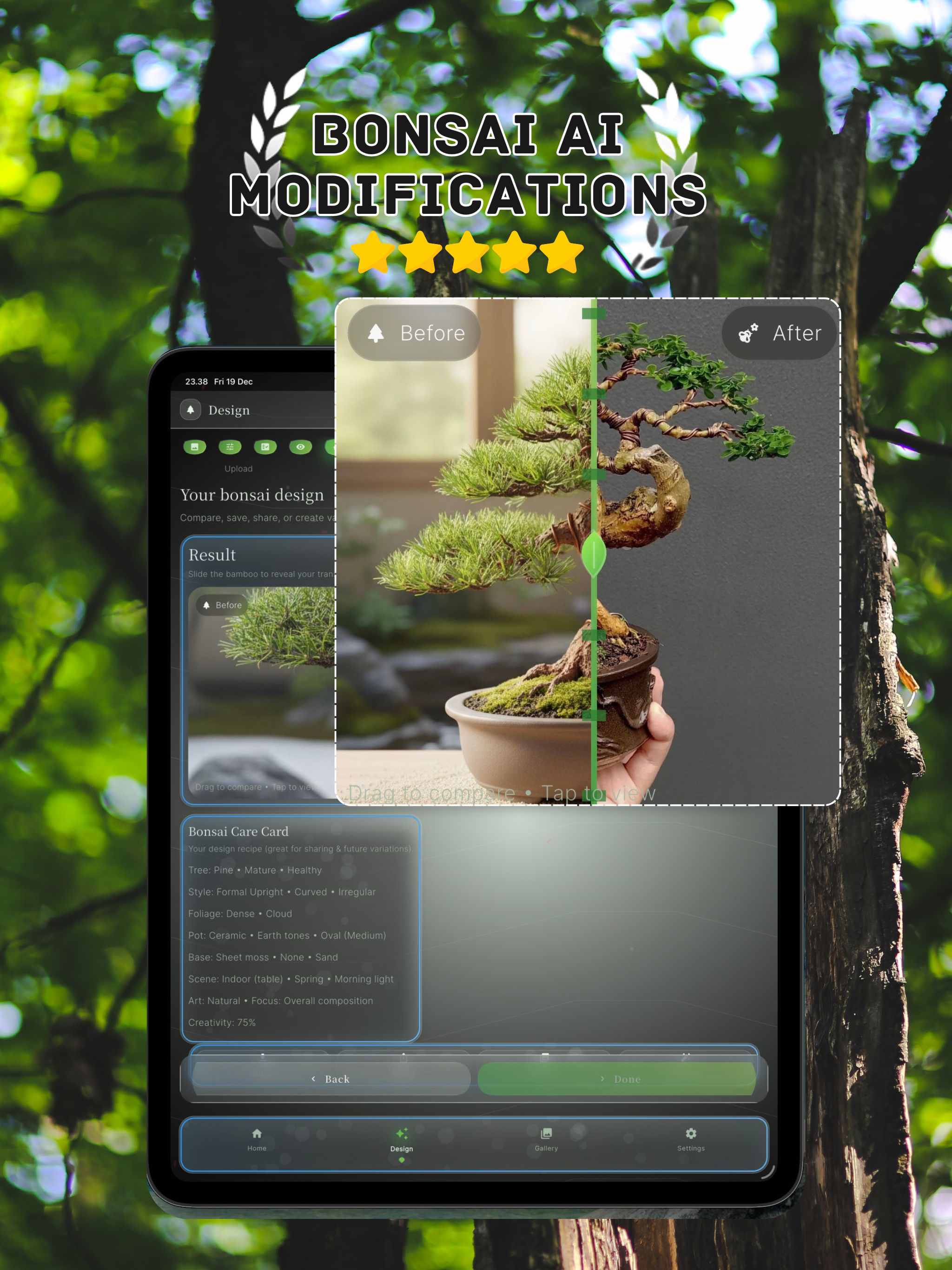 Bonsai AI Redesign screenshot 5
