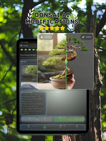 Bonsai AI Redesign iPad screenshot