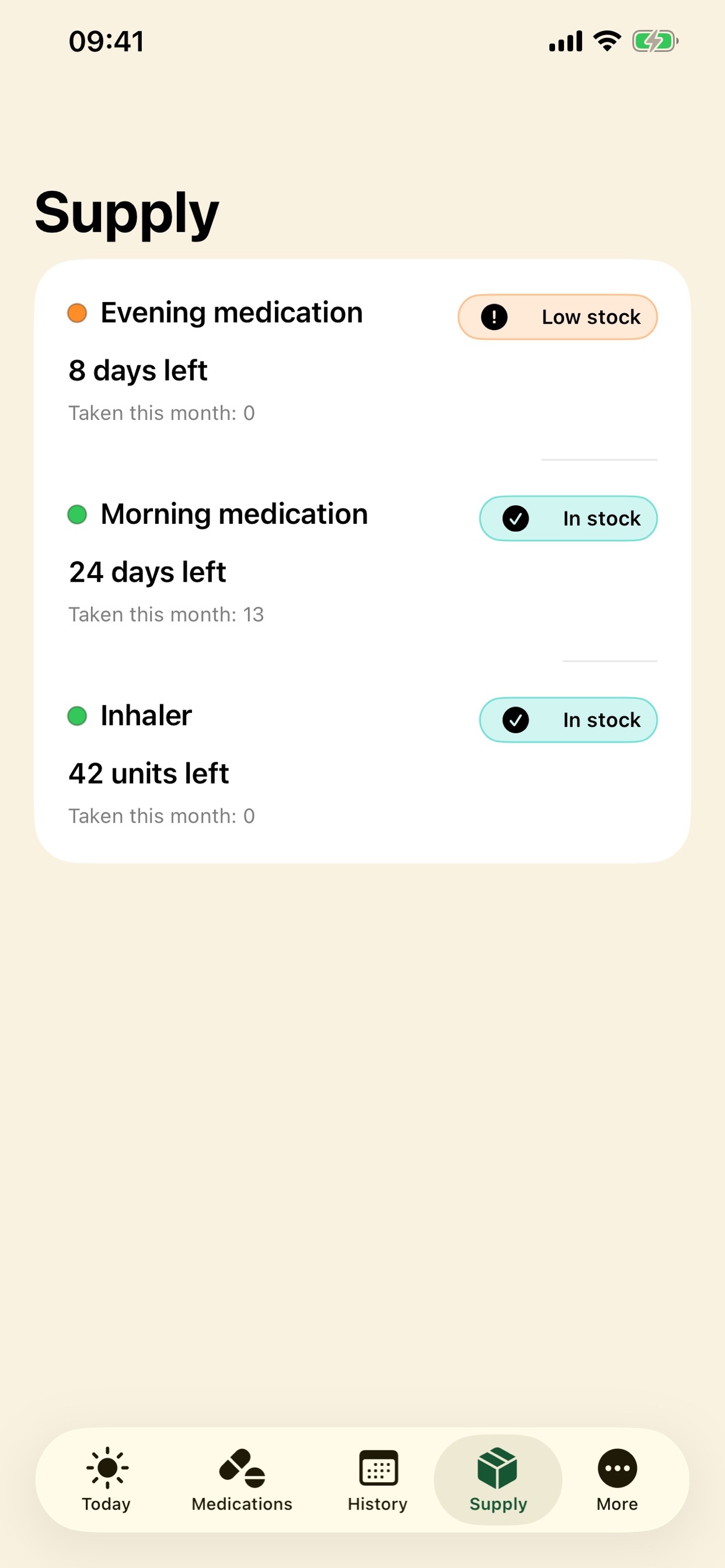 Screenshot 4 of MedsOnTime: Medication Log
