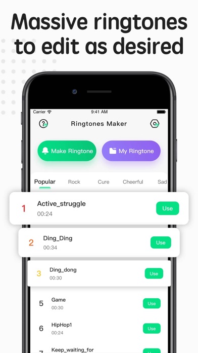 Ringtone Maker Make Ringtones Screenshot