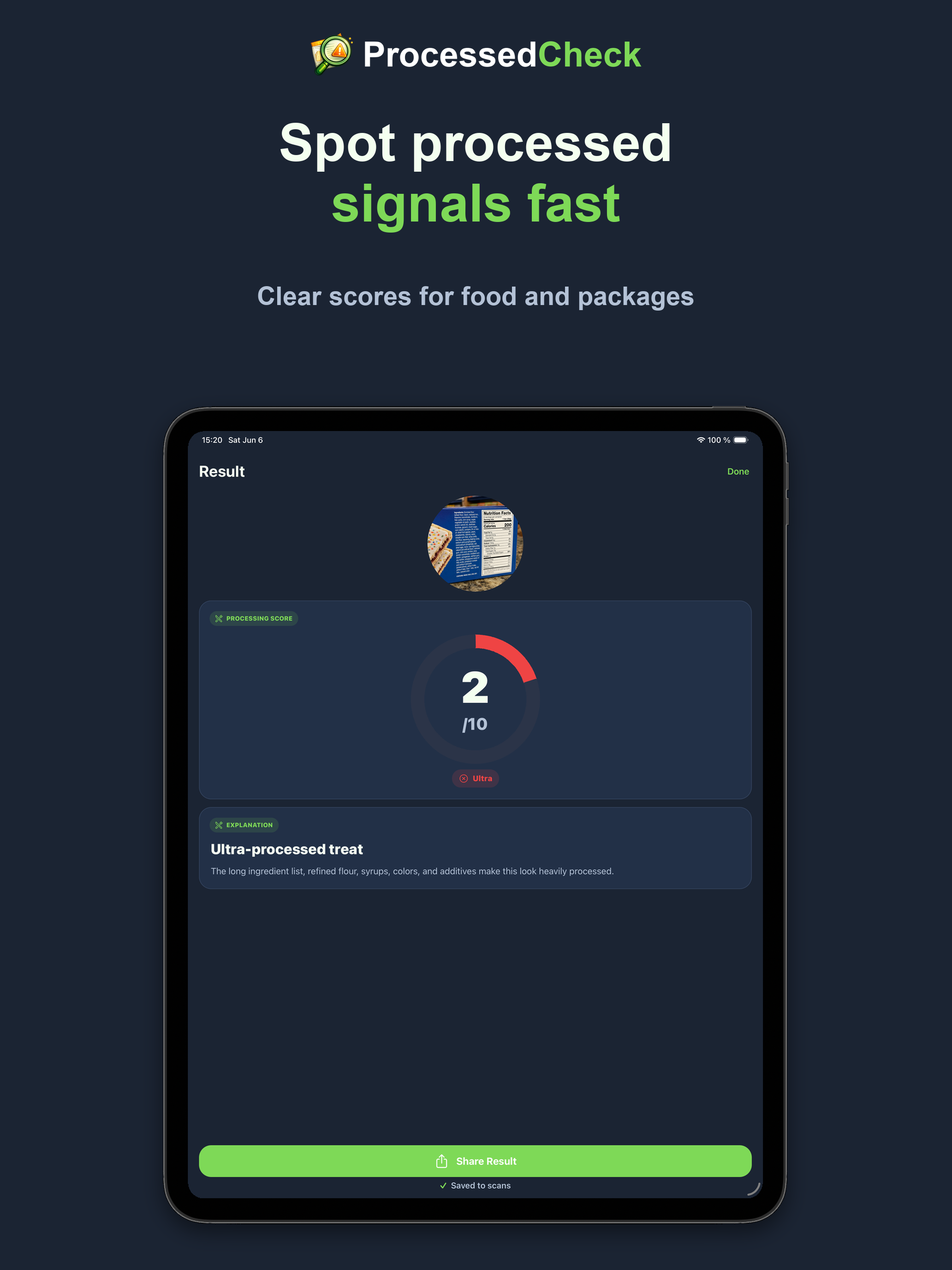 ProcessedCheck screenshot 9