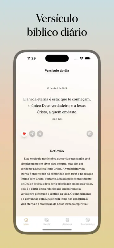 Versículo do dia screenshot 2 of 8