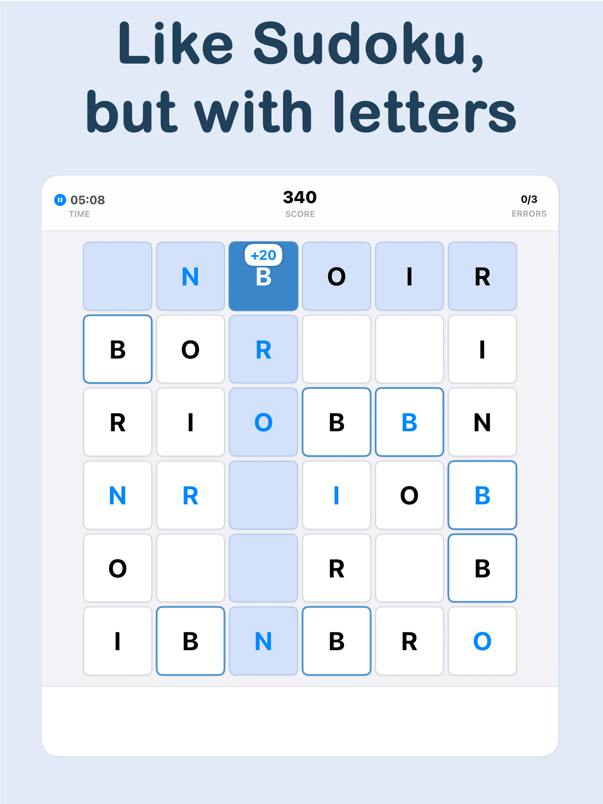 Lexoku - Word Sudoku Puzzle screenshot 7