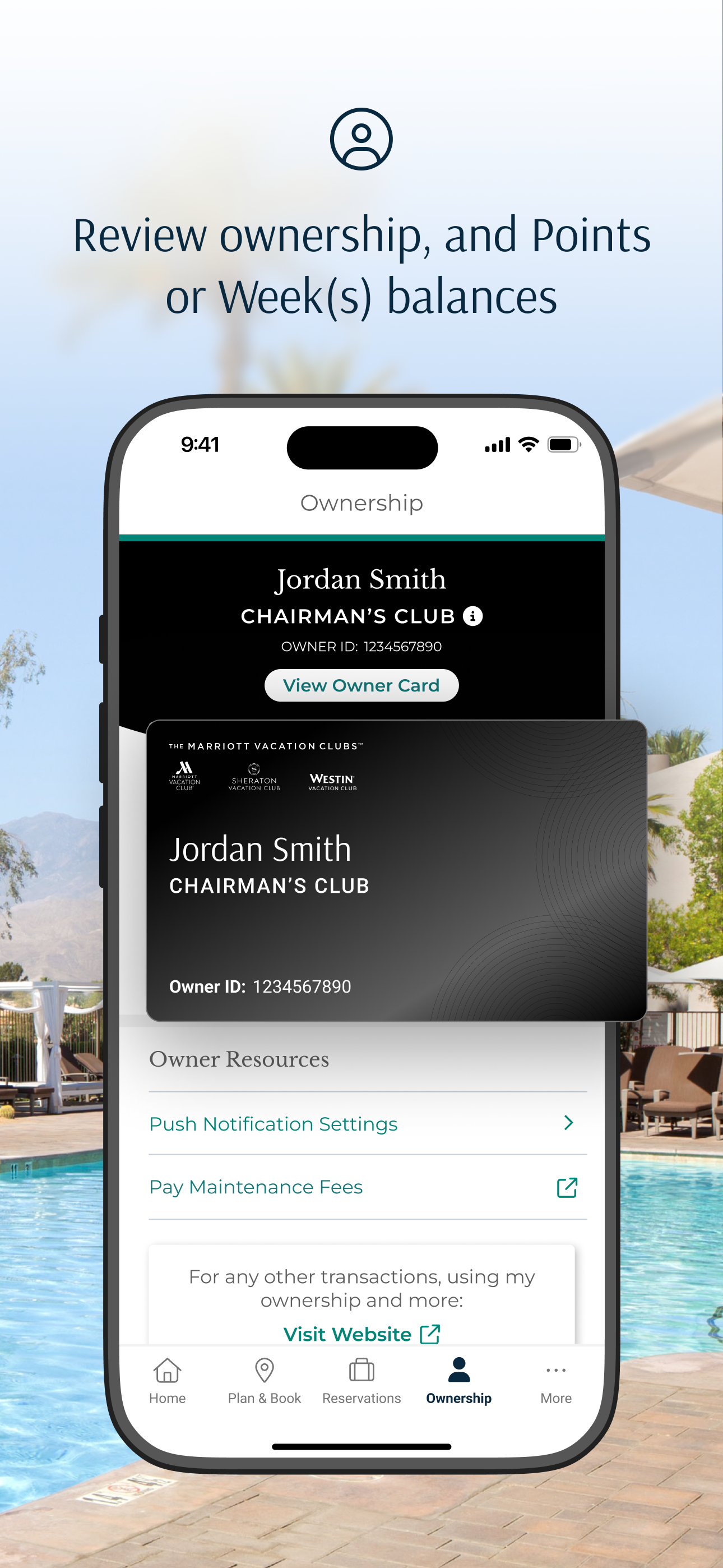 Westin® Vacation Club screenshot 3