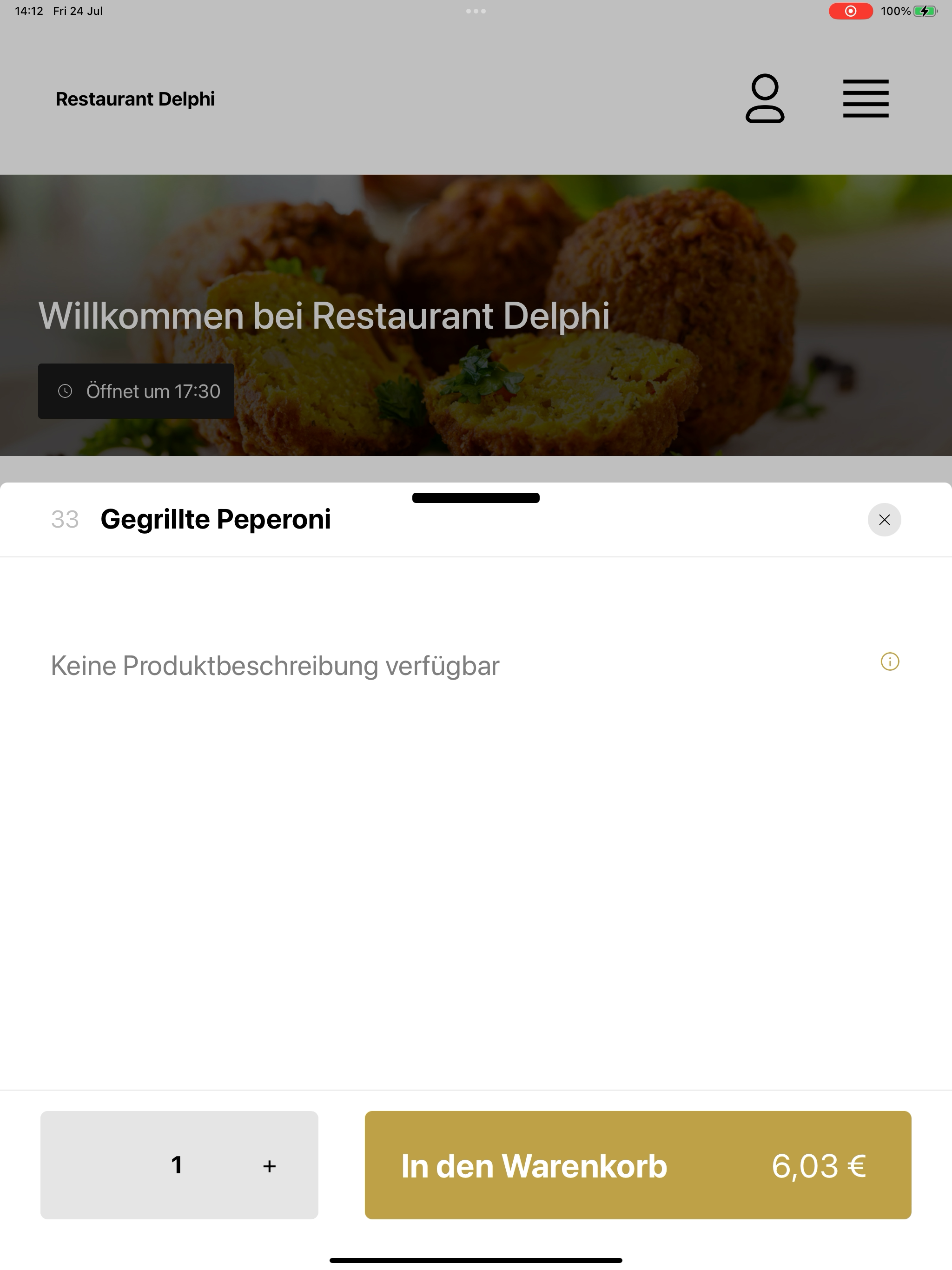 Restaurant Delphi screenshot 16