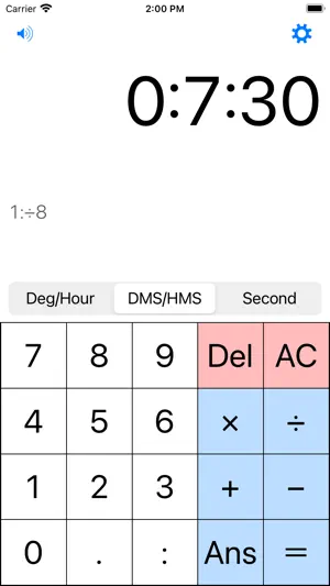 Coord and Time Calculator screenshot 3