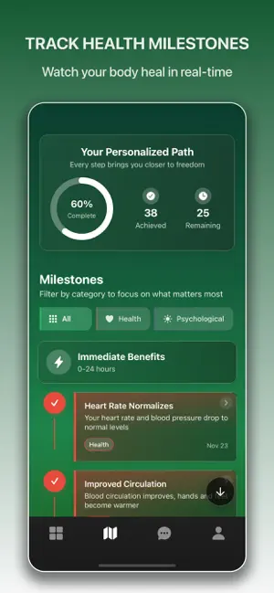 FeelFree: Quit Smoking Coach screenshot 2