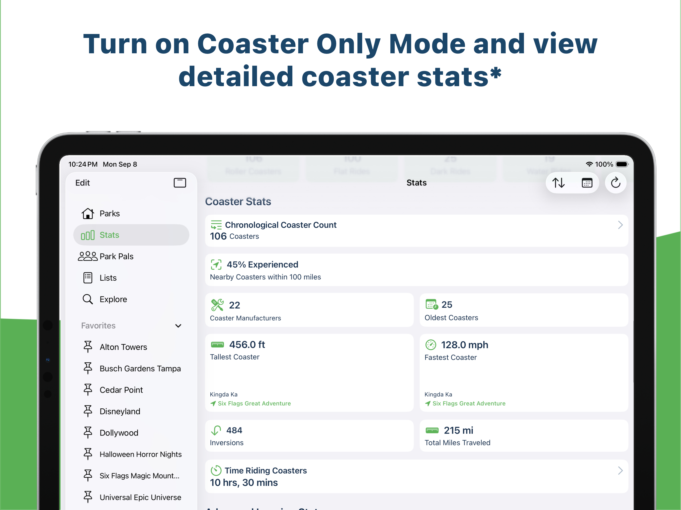 LogRide - Theme Park Tracker screenshot 17