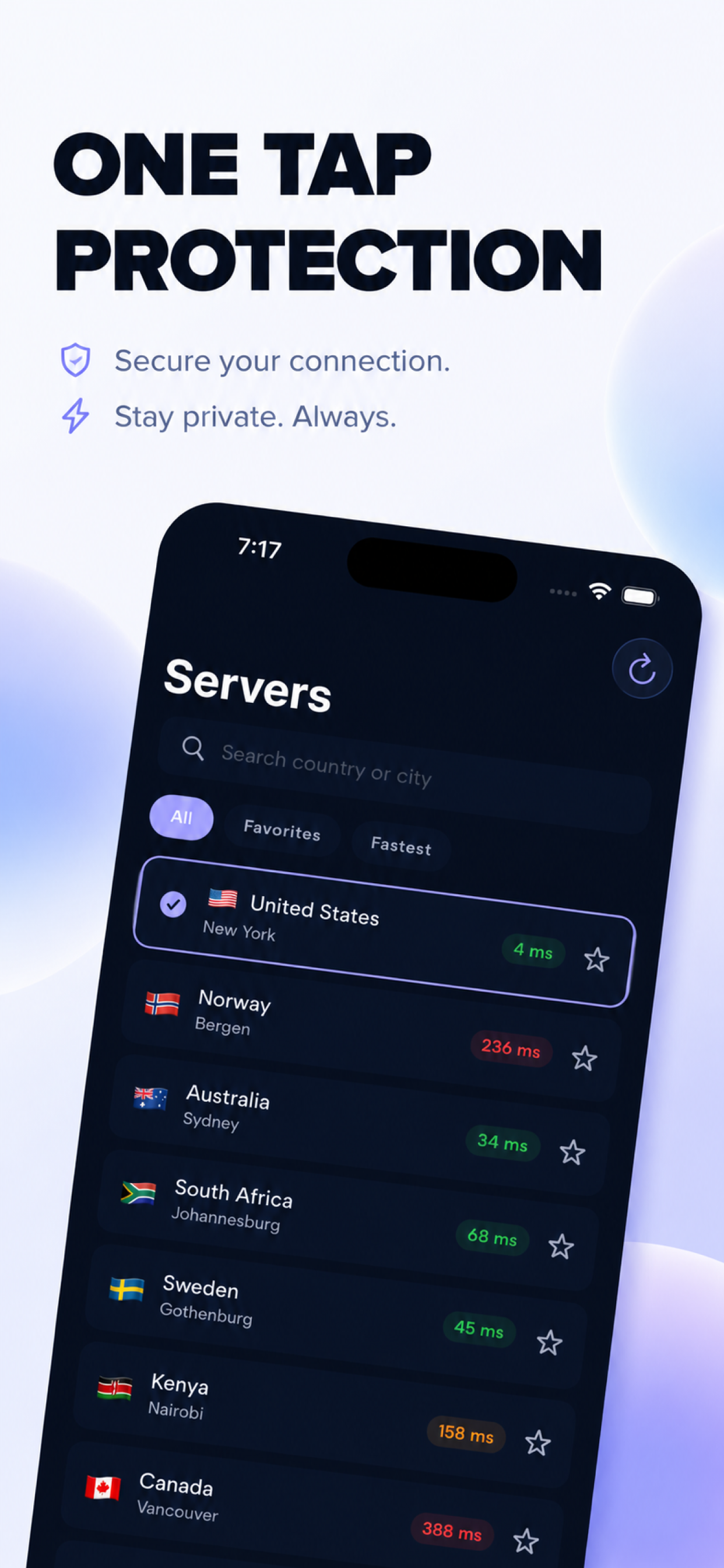 Strepsand VPN: Secure Tunnel screenshot 3