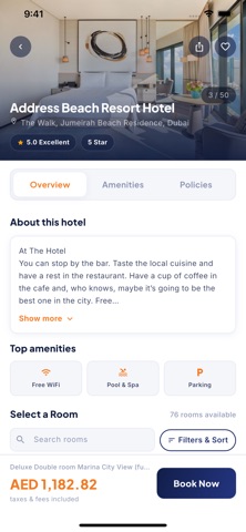TravelGo.ae iPhone screenshot