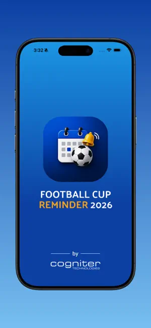 FootBall Cup Reminder 2026 screenshot 1