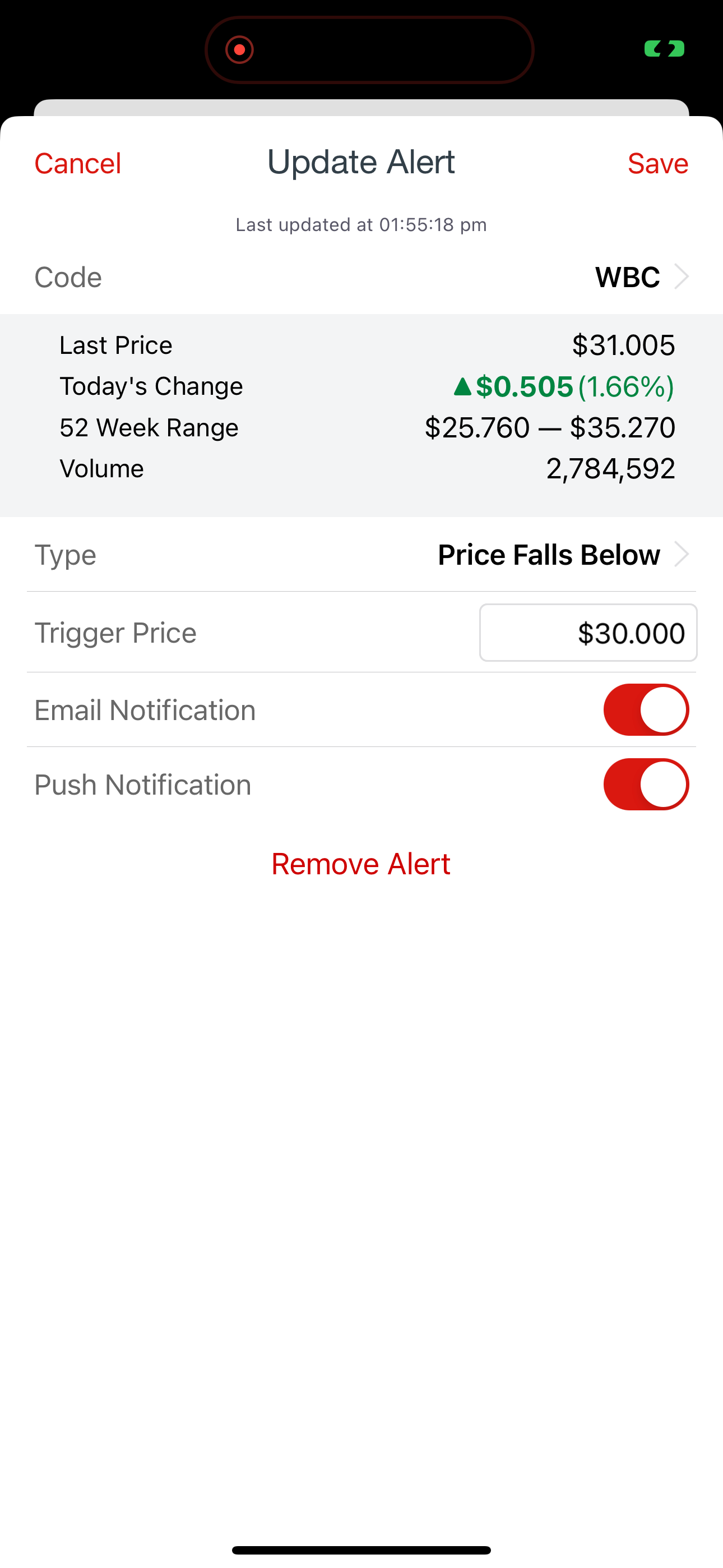 Westpac Share Trading