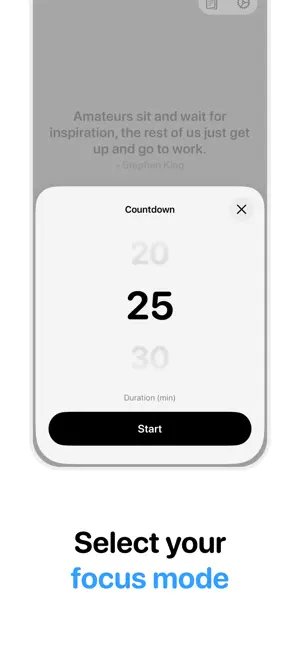 Quote Focus - Study Timer screenshot 2