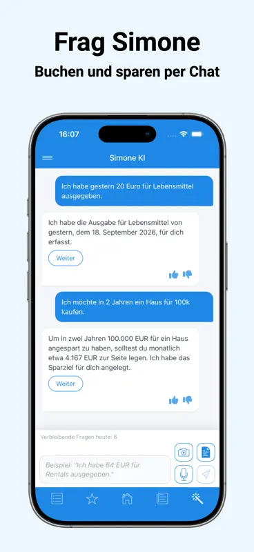 SayMoney - Finanzen & Belege screenshot 3 of 4