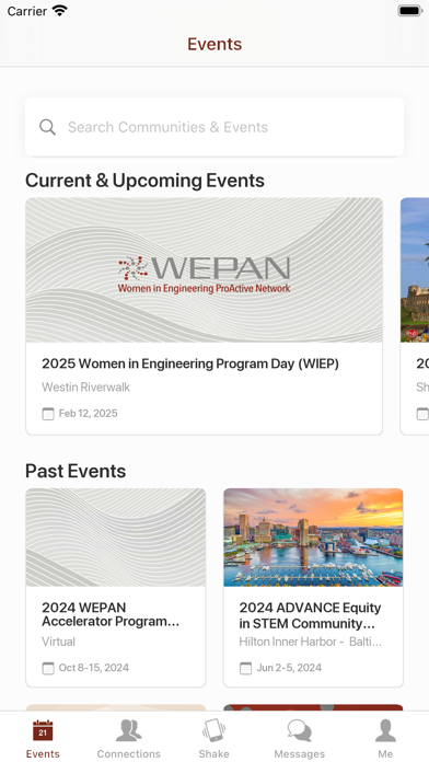 Screenshot #2 pour WEPAN Events