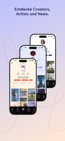 wedium - social social network iPhone screenshot 3