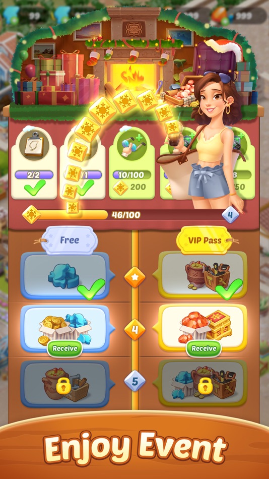 #7. Seaside Escape®: Merge & Story (iOS) 由: Microfun Limited