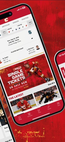 Calgary Flames App Screenshot 2 of 4