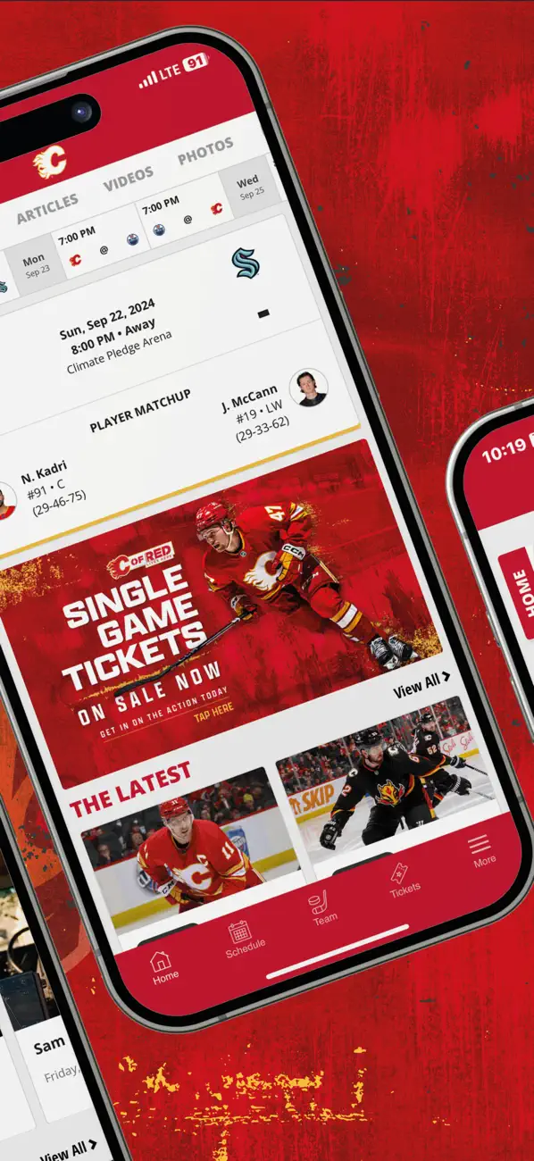 Screenshot #2 pour Calgary Flames App