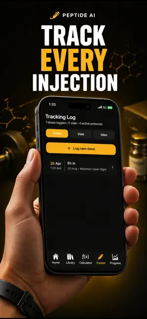 Peptide Tracker: Dose Calc screenshot 2