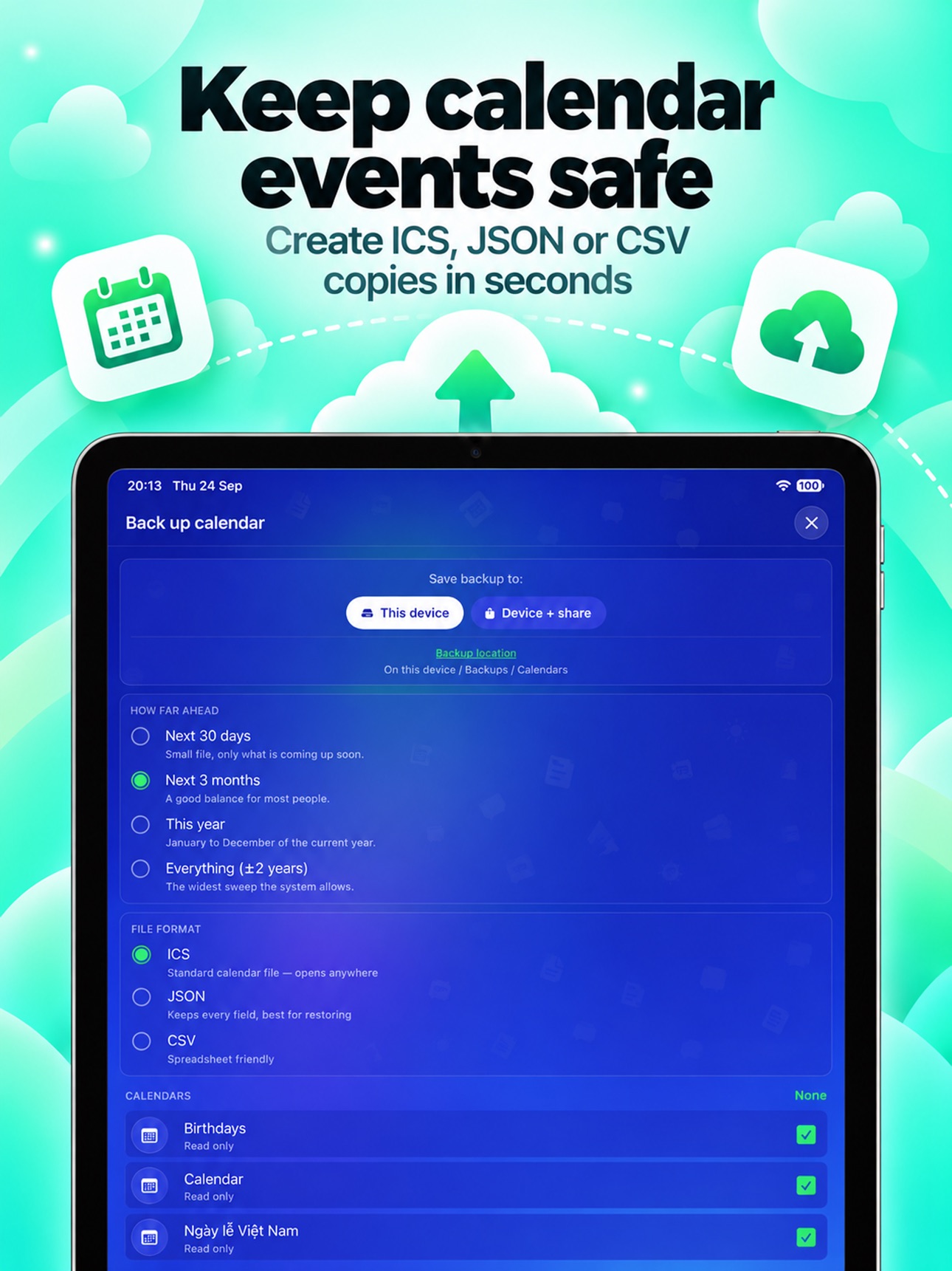 Screenshot 10 of TextCal - Text&Calendar Export