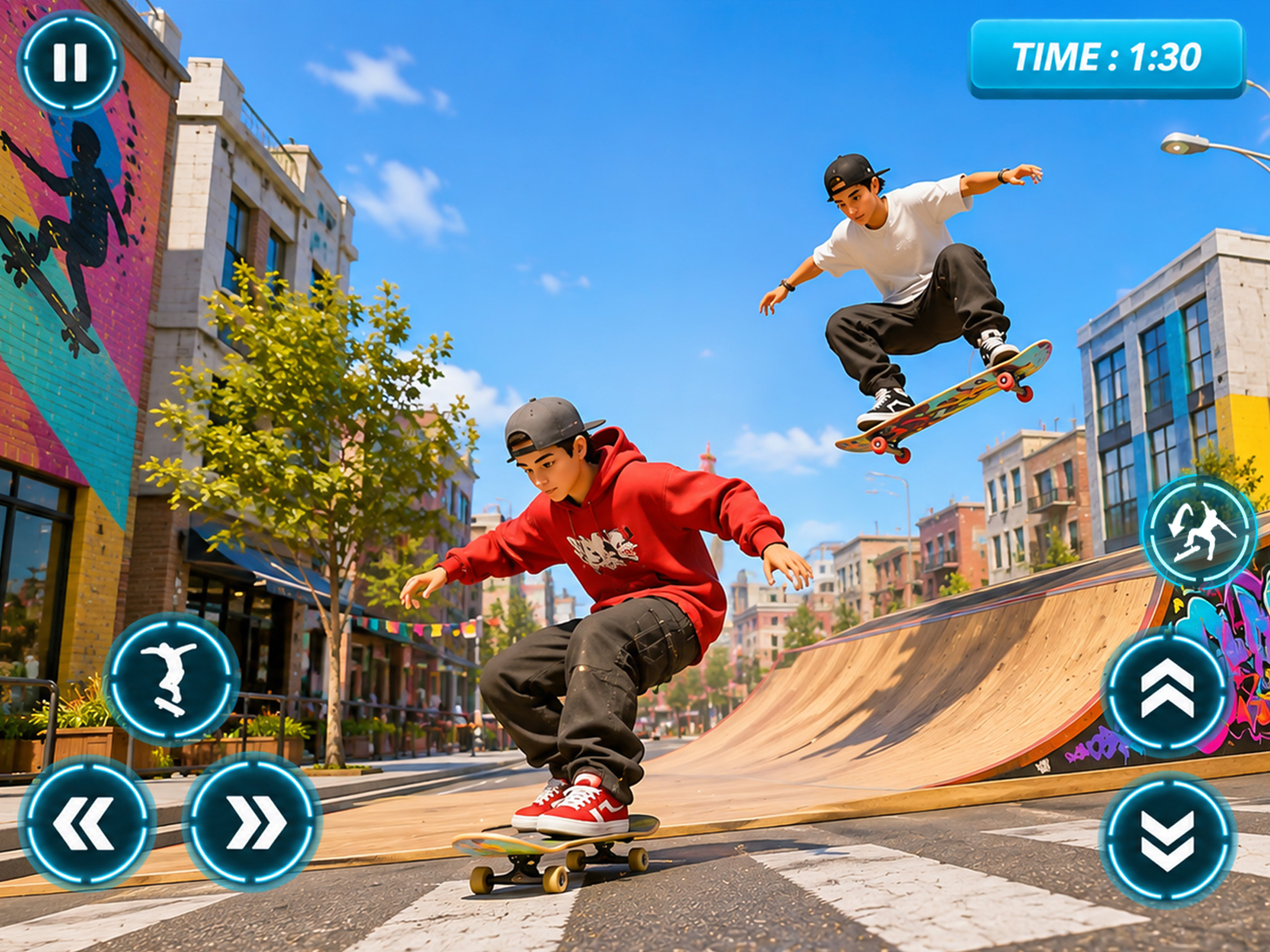 Skating Snowboard Jump Ski 3D screenshot 11