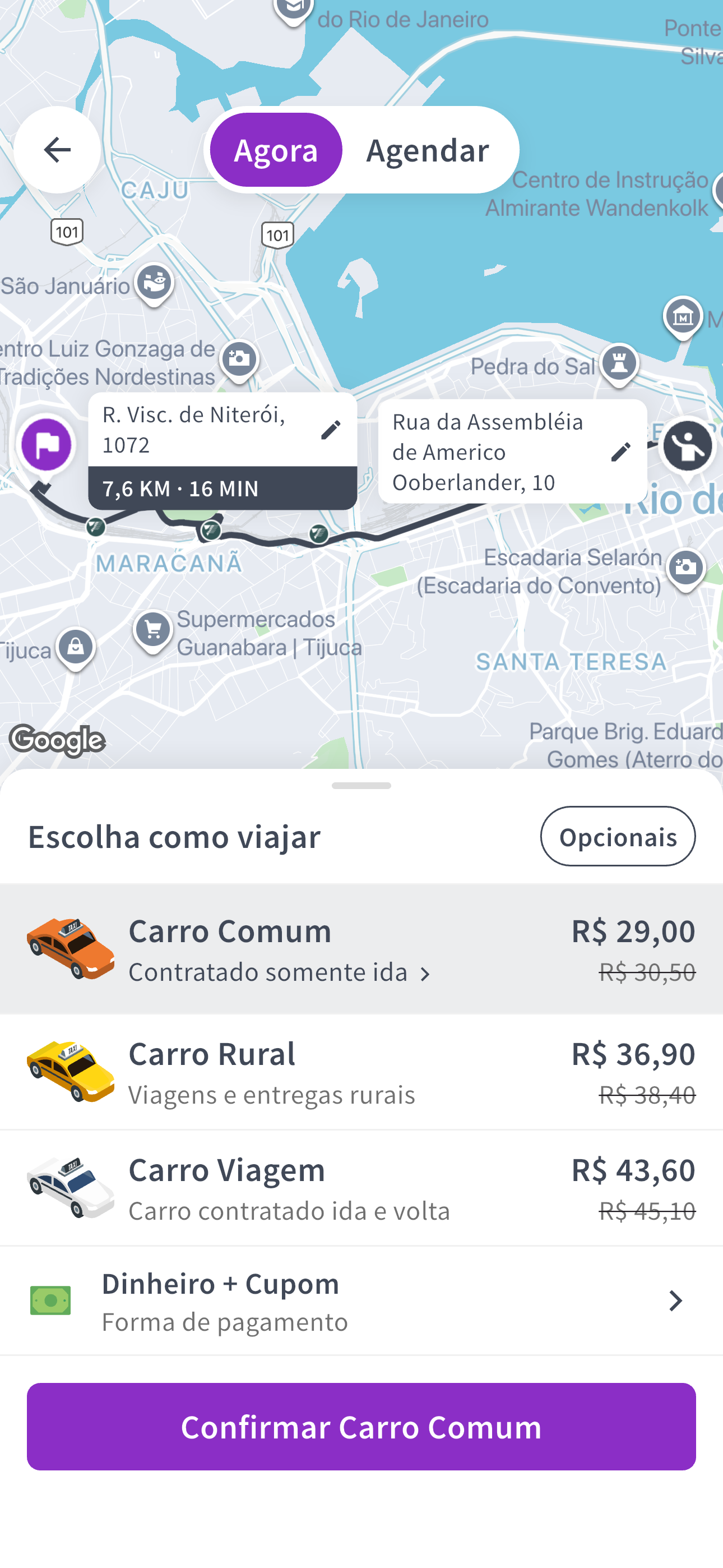 Fui Léguas - Cliente screenshot 5