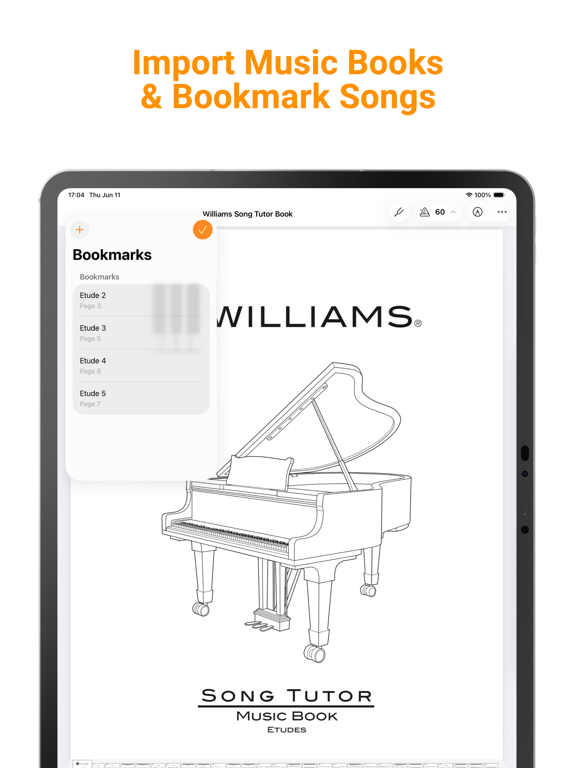 Music Folder: Sheet Music PDF iPad screenshot