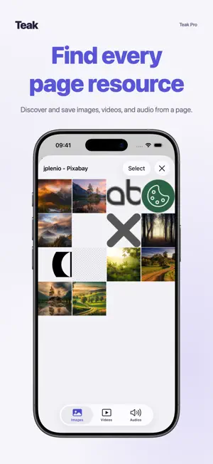 Teak Browser: Extensions screenshot 4