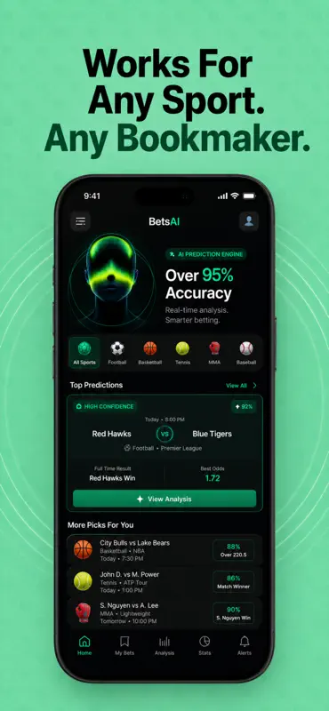 betsAI: AI Sports Prediction screenshot 4 of 10
