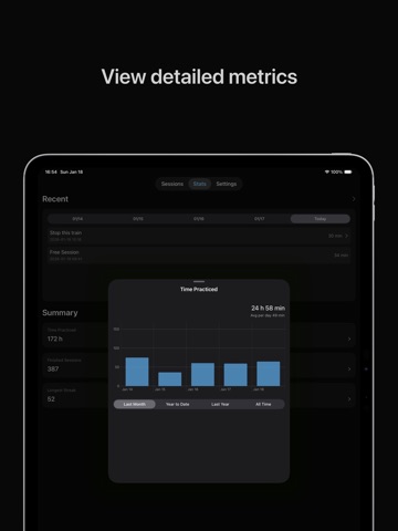 GuitarPal-Structured Practice iPad screenshot