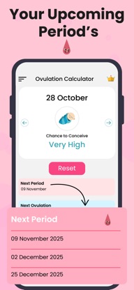 Ovulation: Period Calculator screenshot 2