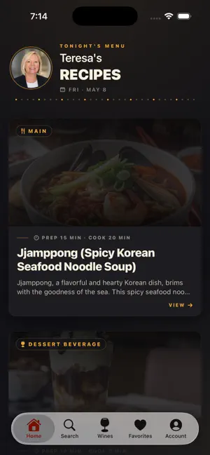 Teresa's Recipes screenshot 1