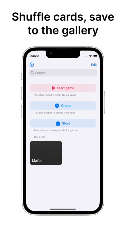 Cards! - Mix info for games