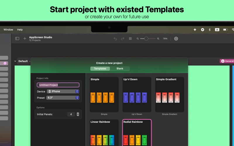 App screenshot