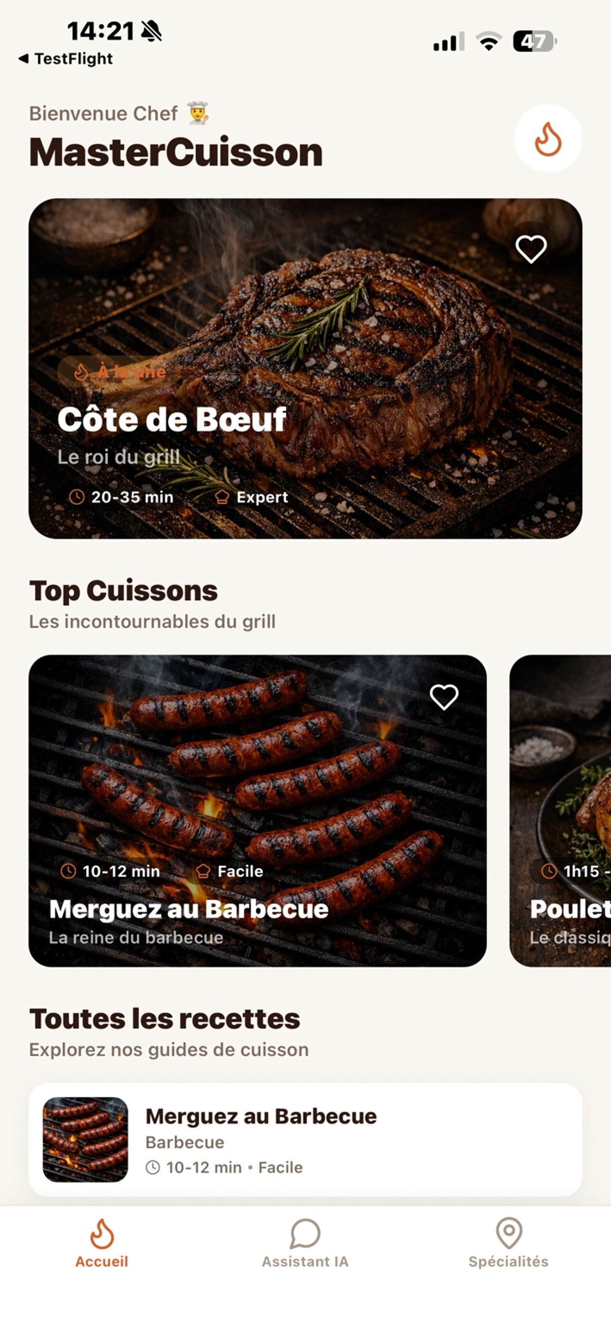Cuisinos screenshot 2